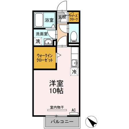 カサベルテの物件間取画像